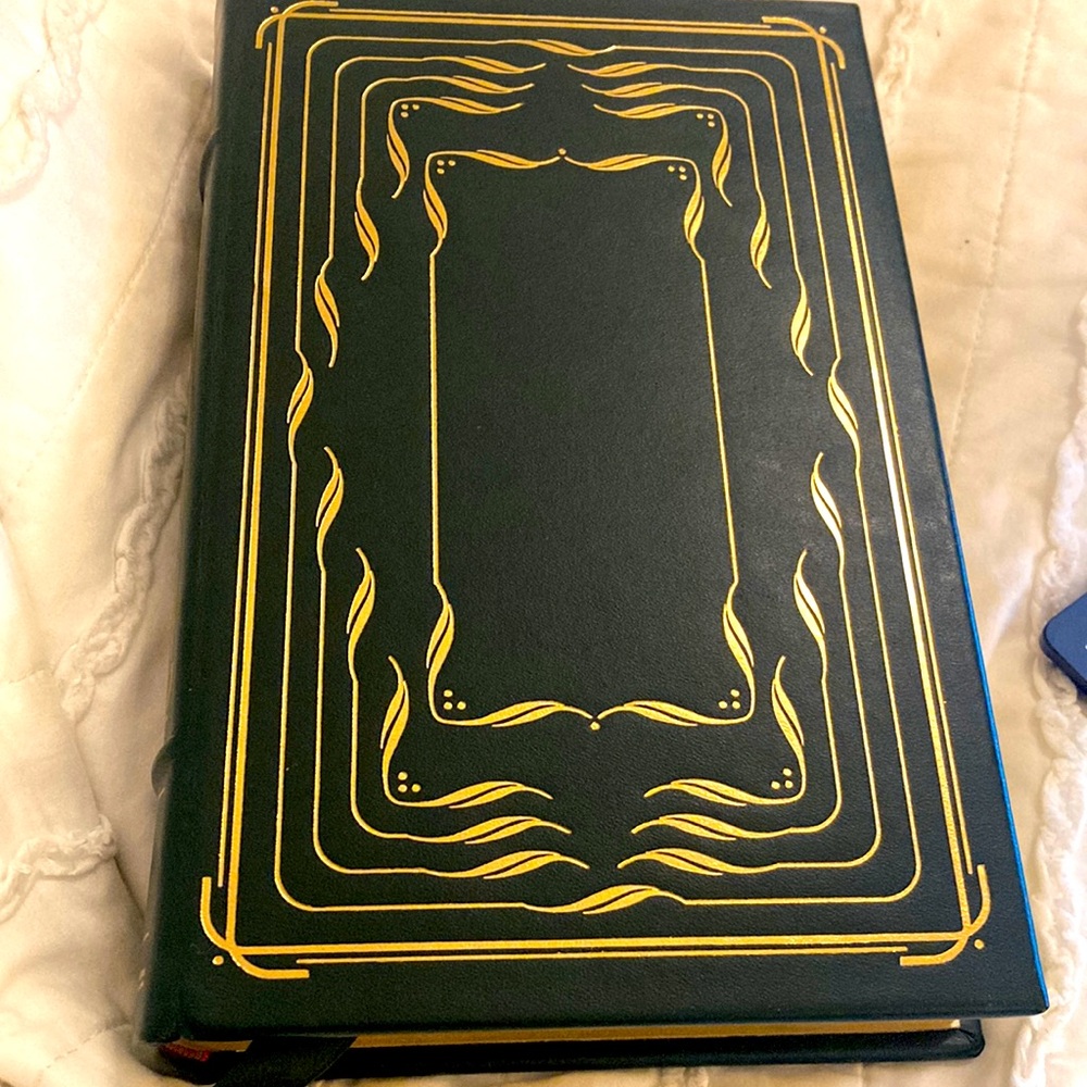 Franklin library leather 1978 Isak Dinesen Seven Gothic Tales. Black & Gold